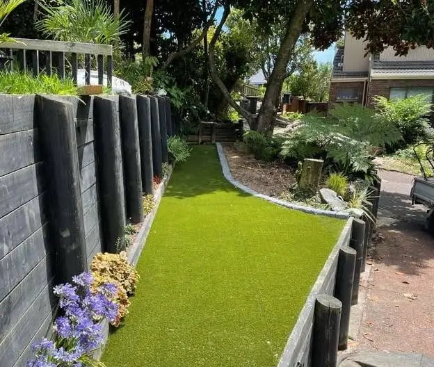 Greenscape team at work Auckland
