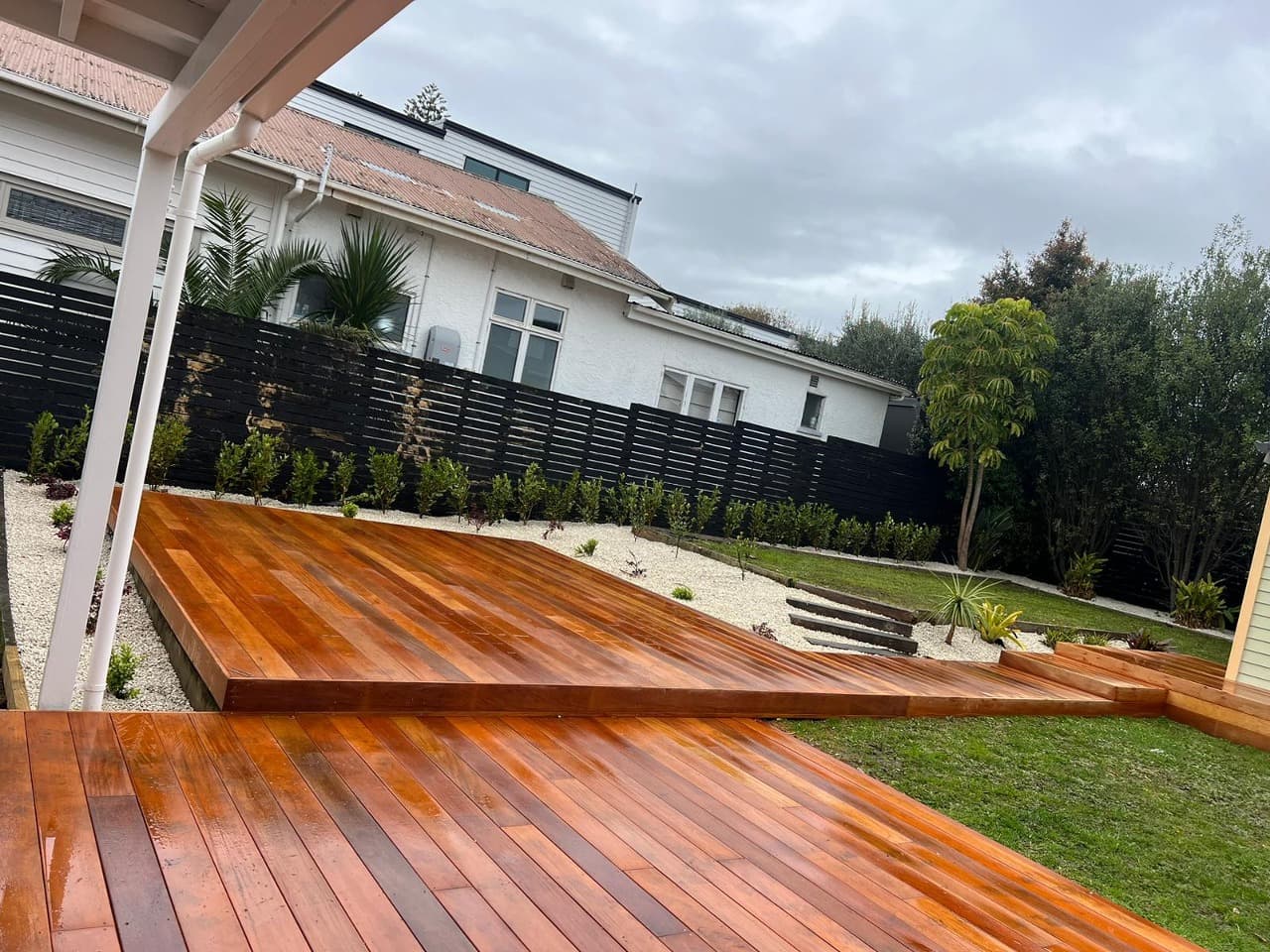 Outdoor decking project